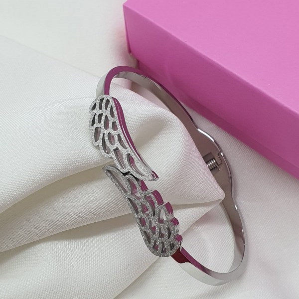 Steel Wing Bracelet