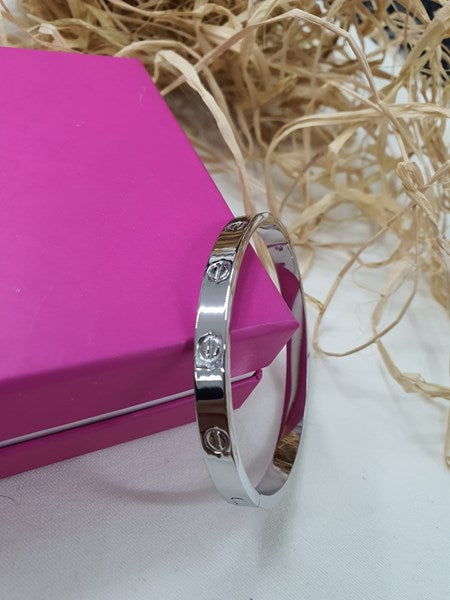 Silver Cartier Model Steel Bracelet