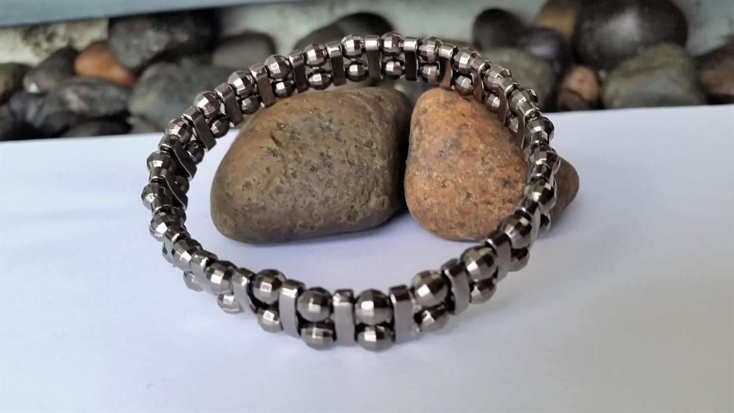 Gray Men's Bracelet