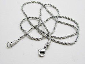 Twisted Rope Model Chain Men's Necklace