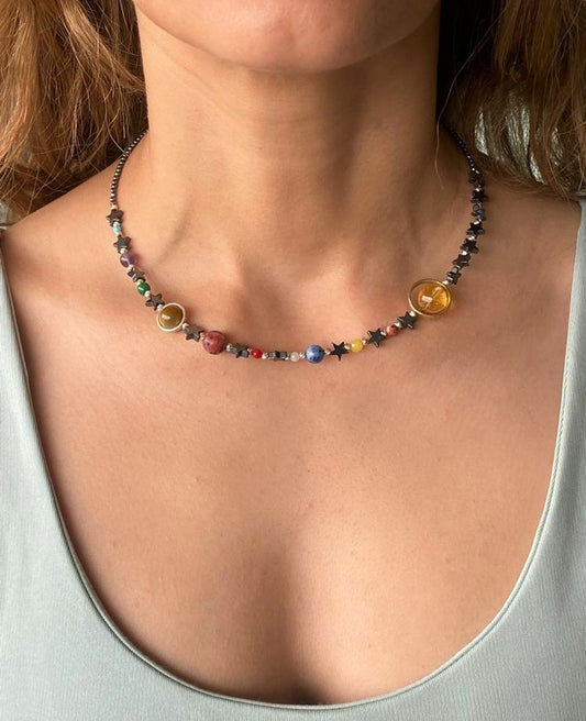 Solar System Necklace