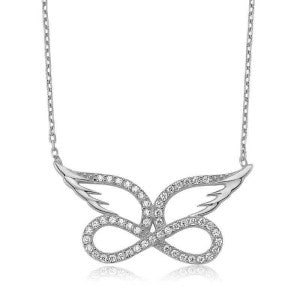 Wings of Infinite Love Necklace