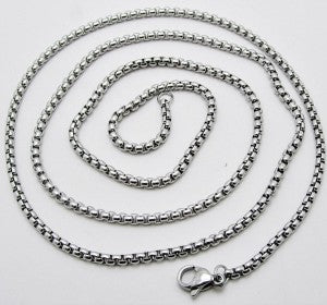 Thin Round Interlaced Model Men's Necklace