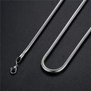 Snake Pattern Chain Men's Necklace